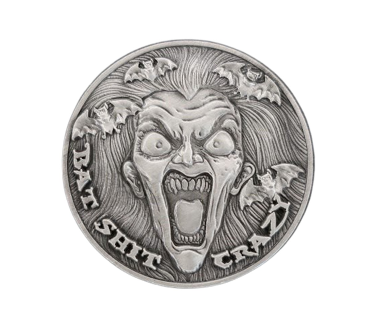 Bat Shit Crazy Coin, banshee side
