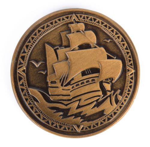Pirate Ship Coin